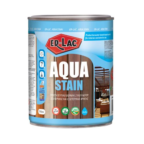 Erlac Aqua Stain Άοσμο Υδατοδιαλυτό Προστατευτικό Βερνίκι Εμποτισμού Ξύλου 