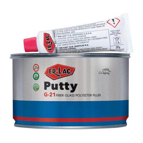 G-21 POLYESTER PUTTY WITH FIBRE GLASS
